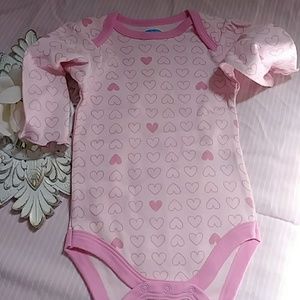 Pinky heart one piece